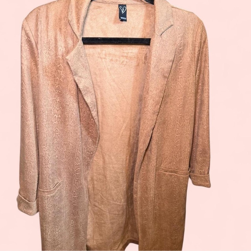 Windsor Camel Textured Blazer